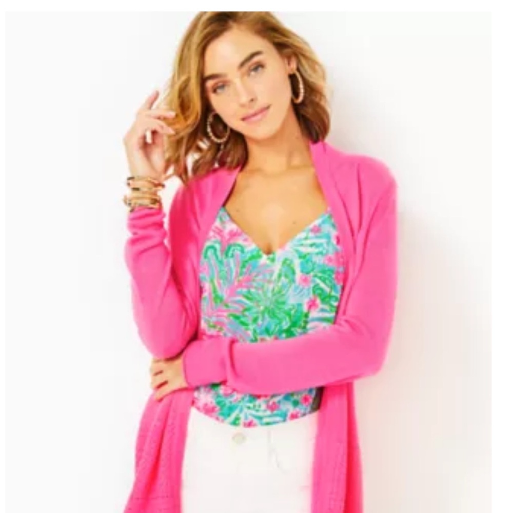 Lilly Pulitzer Noble Fringe Cardigan